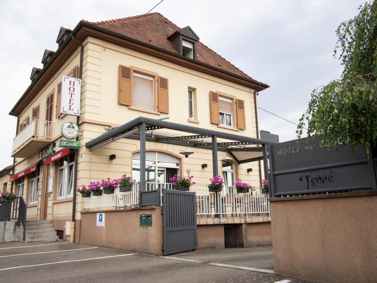 Hotel Restaurant Au Coucou Пюлверсхайм Екстериор снимка